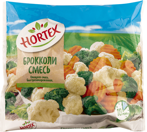 Изображение Овощная смесь замороженная Агама брокколи Агама м/у, 400 г