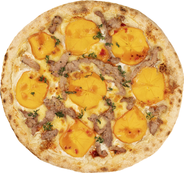 Изображение Пицца на сырном соусе С хурмой и свининой СП ТАБРИС карт/уп, 630 г