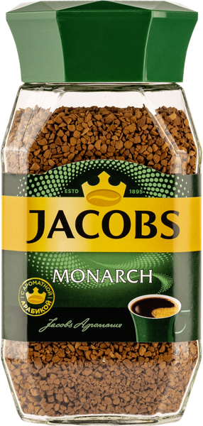 Изображение Кофе растворимый Монарх ориджинал Якобс Дау Рус с/б, 190 г