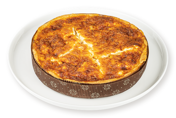 Изображение Пирог печеный Киш с копченой курицей СП ТАБРИС вес 