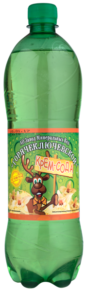 Изображение Напиток газ Горячий Ключ крем сода Горячеключевской ЗМВ п/б, 1 л