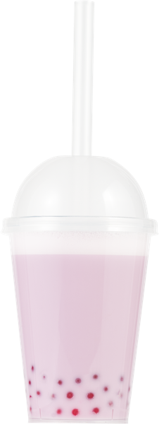 Изображение Коктейль Латте Таро малина миндаль СП ТАБРИС стакан 450 мл, 1 шт