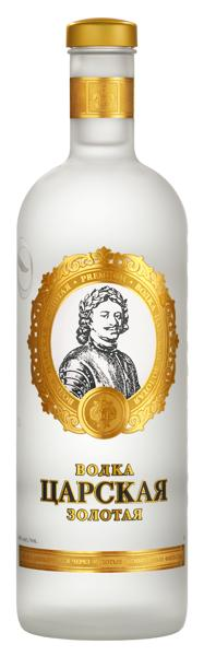 Изображение Водка Спирт Люкс 40% Царская золотая Ладога с/б, 1 л