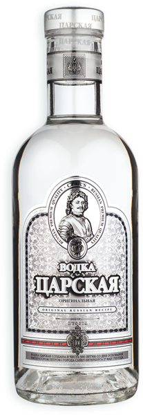 Изображение Водка Спирт Люкс 40% Царская оригинальная Ладога с/б, 0,5 л