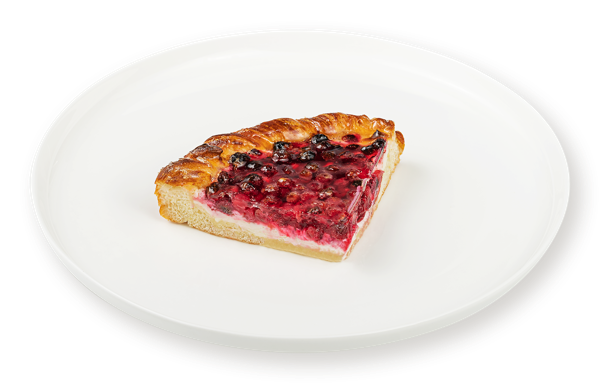 Изображение Пирог сегмент С брусникой и творожным сыром СП ТАБРИС пл/уп, 125 г