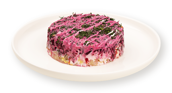 Изображение Салат слоеный Сельдь под шубой СП ТАБРИС вес 