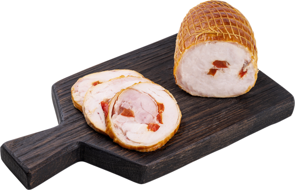 Изображение Рулет варено-копченый Куриный оригинальный СП ТАБРИС вес 