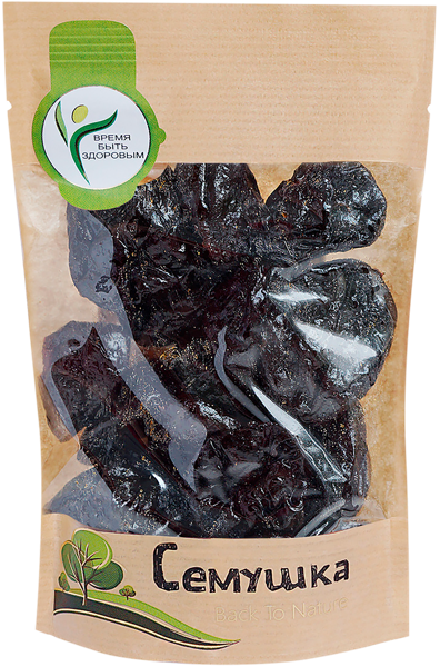 Изображение Сухофрукты натуральные Семушка чернослив без косточки Семушка м/у, 150 г
