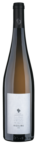 Изображение Вино белое сухое стиль №2 Рислинг ЗНМП усадьба дивноморское Дивноморье с/б, 0,75 л