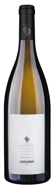 Изображение Вино белое сухое стиль №3 Шардоне ЗНМП усадьба дивноморское Дивноморье с/б, 0,75 л