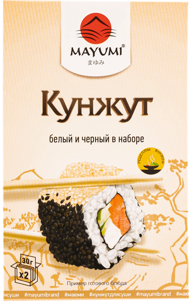 Изображение Семена Маюми кунжут микс Чжуншань кор, 15*4 г