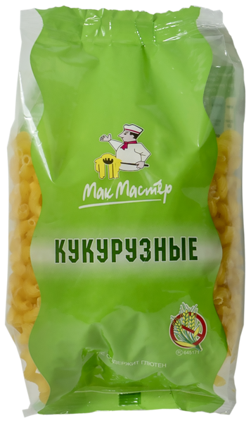 Изображение Макароны из кукурузы МакМастер трубочка рифлен без глюте Макарон-Сервис м/у, 300 г