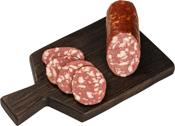 Изображение Колбаса варено-копченая Московская гост СП ТАБРИС вес 