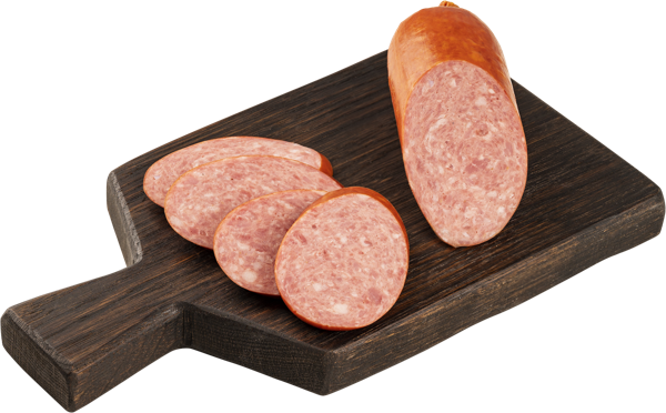 Изображение Колбаса варено-копченая Сервелат ГОСТ СП ТАБРИС вес 