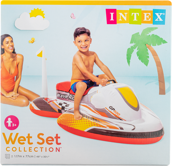 Изображение Плотик для плавания Интекс катер Интекс м/у, 1 шт