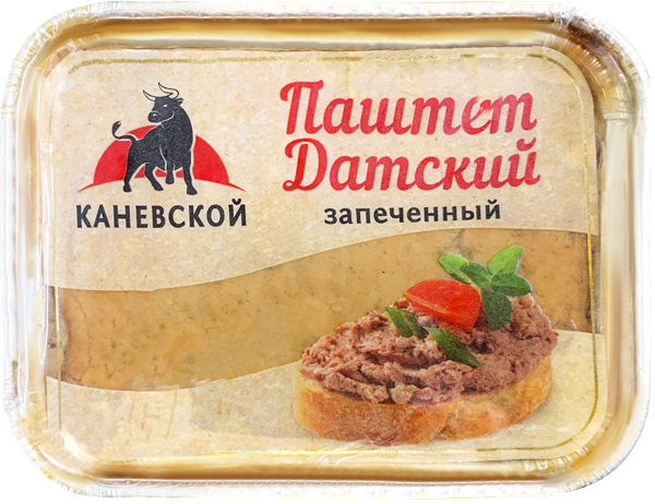 Изображение Паштет мясной Датский Каневской МПК п/у, 200 г