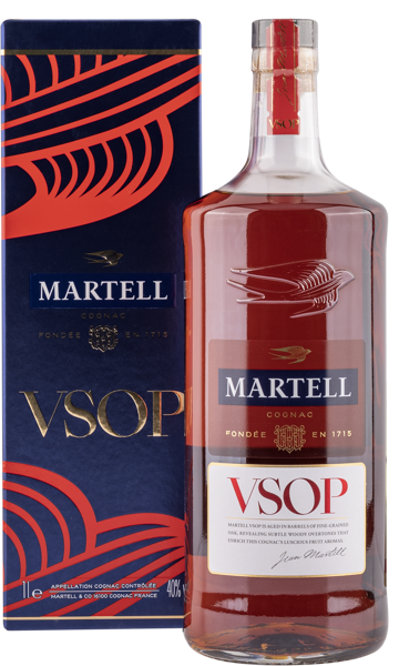 Изображение Коньяк от 4-х лет 40% Мартель всоп Мартель Компани п/у, 1 л