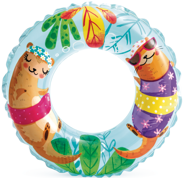 Изображение Круг 61см для плавания Интекс рифы океана прозрачный Интекс к/у, 1 шт