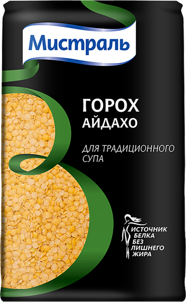 Изображение Горох колотый Мистраль айдахо Мистраль Трейдинг м/у, 500 г