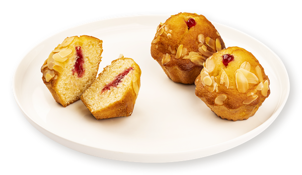 Изображение Кекс бездрожжевой Бабушкин с малиной СП ТАБРИС п/б, 60 г