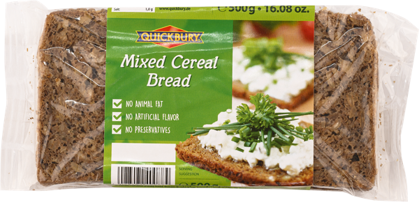 Изображение Хлеб зерновой Квикбери микс Квикбери м/у, 500 г