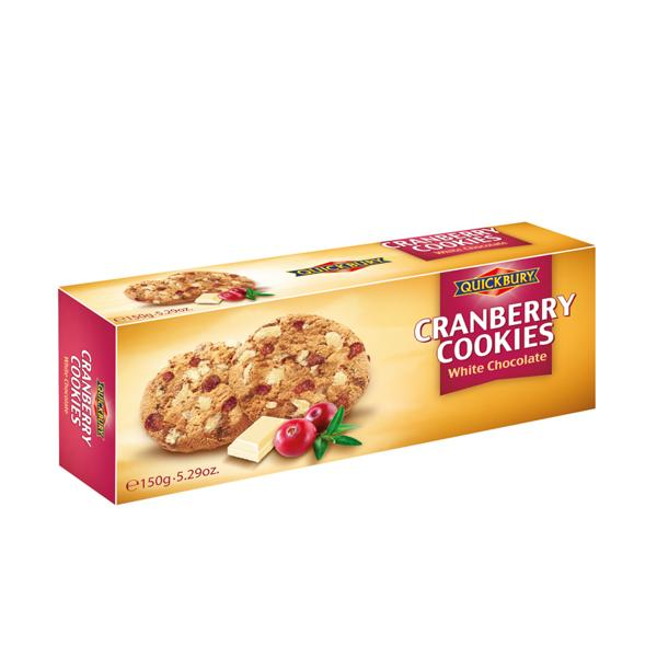 Изображение Печенье Квикбери клюква белый шоколад Квикбери кор, 150 г