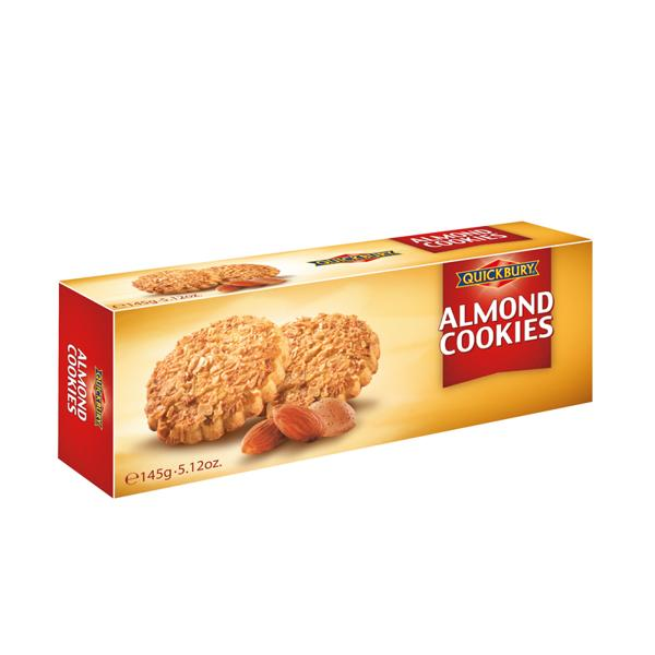 Изображение Печенье миндальное Квикбери Квикбери кор, 145 г