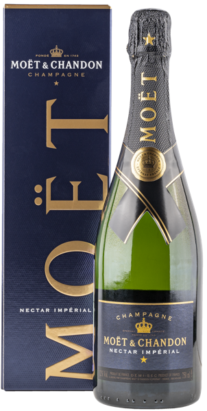 Изображение Шампанское белое п/сл Моэт Шандон Нектар Империал пино нуар шардоне купаж Моэт Шандон п/у, 0,75 л