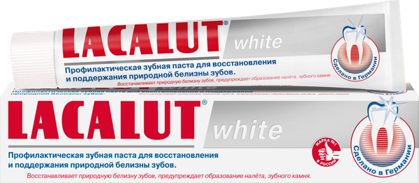 Изображение Зубная паста отбеливающая Лакалют вайт Аркам Гмбх к/у, 75 мл