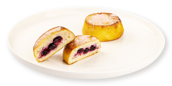 Изображение Сырники Из творога с вишней с ванилином СП ТАБРИС вес 