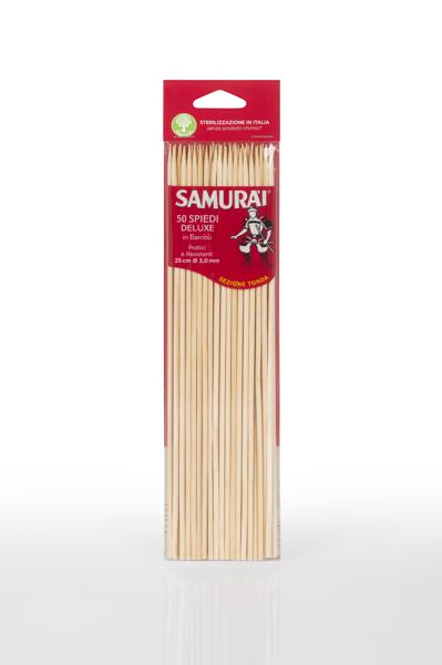 Изображение Шампуры 25см бамбуковые Самурай Сисма м/у, 50 шт