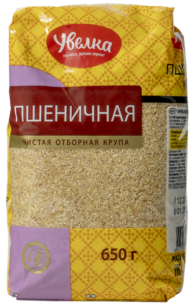 Изображение Крупа Пшеничная Увелка Ресурс м/у, 650 г