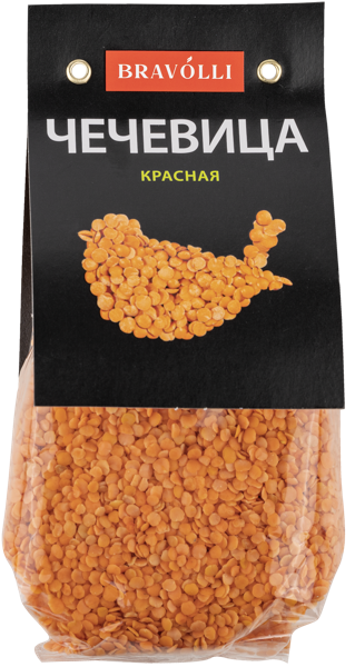 Изображение Чечевица красная Браволли Ярмарка ТД м/у, 350 г