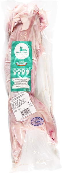 Изображение Мясо охлажденное Кролик КФХ Корнеев тушка КФХ Корнеев в/у 