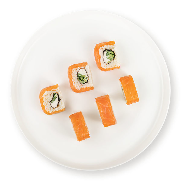 Изображение Ролл Филадельфия С форелью огурцом с творожным сыром СП ТАБРИС пл/уп, 30 г