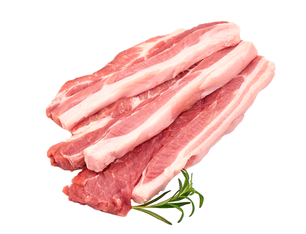 Изображение Мясо охлажденное на кости Свинина бекон без шкуры СП ТАБРИС ГВУ 