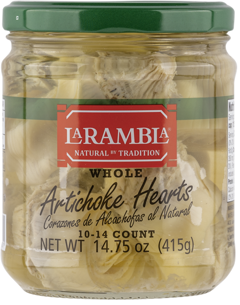 Изображение Артишоки натуральные Ла Рамбла из Каталонии Ла Рамбла с/б, 415 г