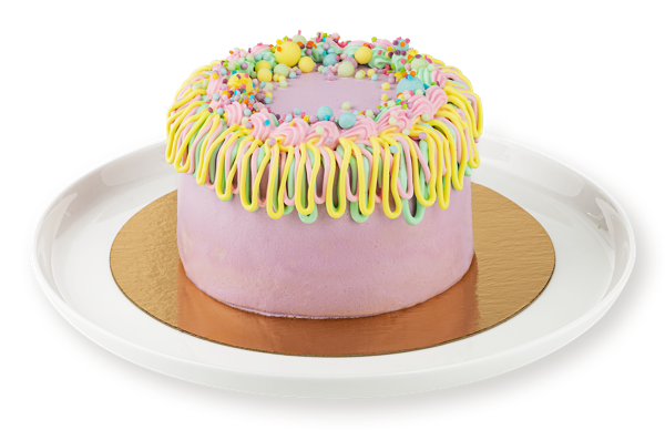 Изображение Торт бисквитный Пекин кокосовый мусс и черника СП ТАБРИС кор 