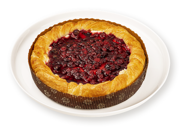 Изображение Пирог С брусникой и творожным сыром СП ТАБРИС пл/уп, 500 г