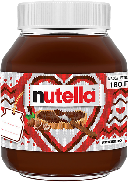 Изображение Паста шоколадная Нутелла Ферреро с/б, 180 г