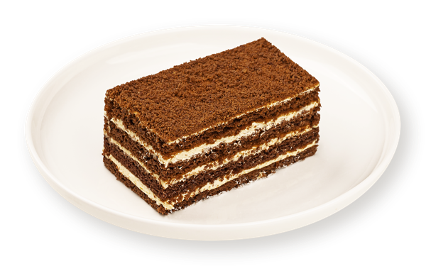 Изображение Пирожное песочное Медовое шоколадное со сметанным кремом СП ТАБРИС п/б, 150 г