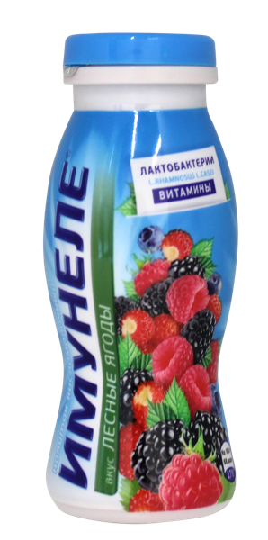 Изображение Йогурт 1,2% питьевой Нео Имунеле лесные ягоды ВБД п/б, 100 г