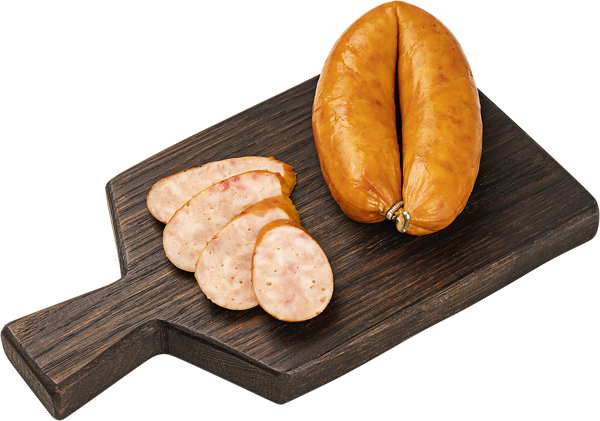 Изображение Колбаса полукопченая Фирменная куриная СП ТАБРИС вес 