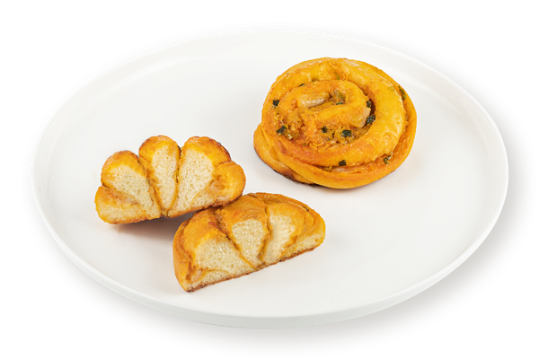 Изображение Пирожки печеный С капустой кимчи сыром Чеддер СП ТАБРИС. м/у, 95 г