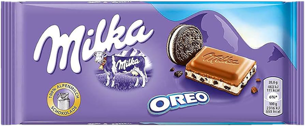 Изображение Шоколад молочный Милка с Орео Мондэлис м/у, 100 г