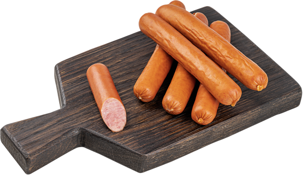 Изображение Колбаски полукопченые С сыром СП ТАБРИС вес 