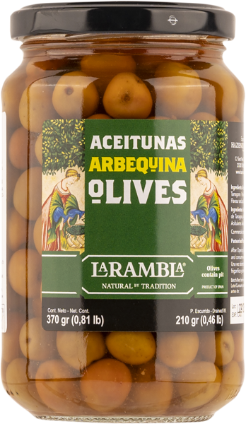 Изображение Оливки Ла Рамбла из Каталонии арбекина Ла Рамбла с/б, 370 г
