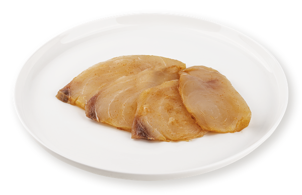 Изображение Рыба слабосоленая Эсколар масляная филе-ломтики СП ТАБРИС вес 