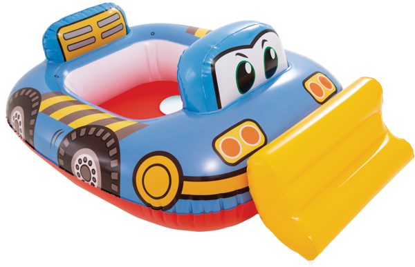 Изображение Круг 58см для плавания 3-4 года Интекс транспорт с сиденьем Интекс к/у, 1 шт