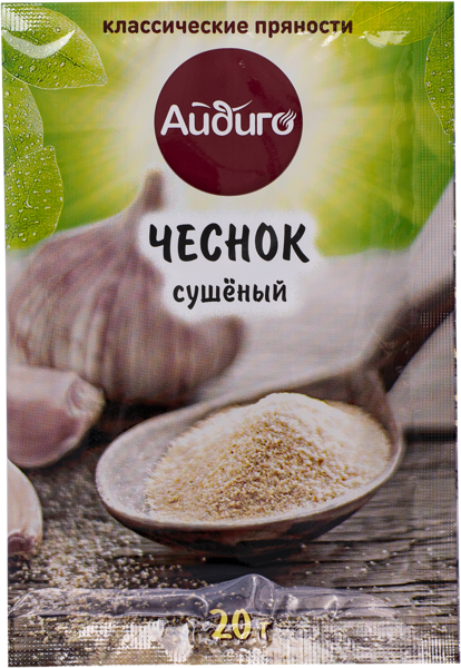 Изображение Чеснок сушеный Айдиго Айдиго м/у, 20 г